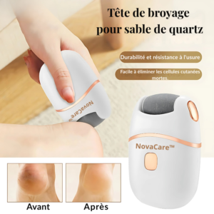 NovaCare™ - Dites adieu aux peaux mortes et aux callosités, et retrouvez des pieds lisses et revitalisés
